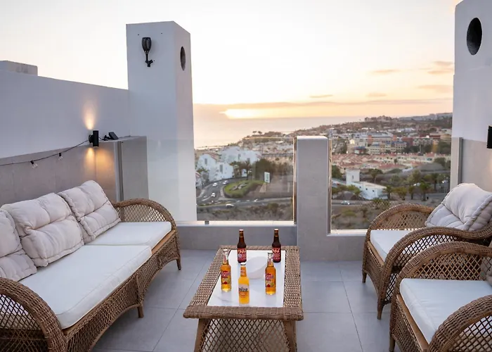 Sunset Ocean Mountain View 15 By-tenerife365 Адехе